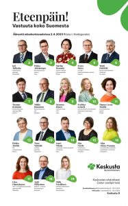 Rotuaarin vaalikylän avajaiset, tilaisuuden avaa MEP Elsi Katainen @ Rotuaarin vaalikylä